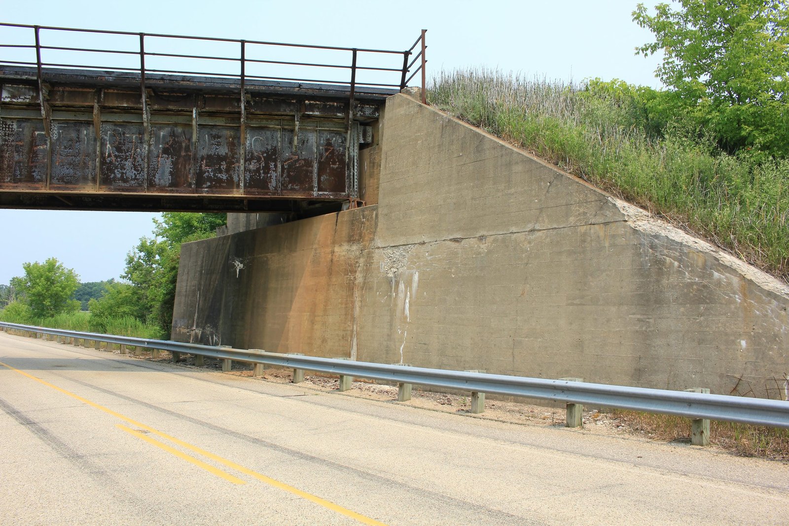 East abutment